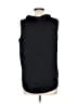 Ann Taylor 100% Polyester Black Sleeveless Blouse Size L - photo 2