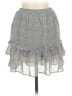 Sienna Sky 100% Polyester Polka Dots Gray Casual Skirt Size M - photo 2