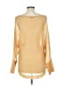 Dolce Cabo 100% Rayon Gold 3/4 Sleeve Top Size L - photo 2
