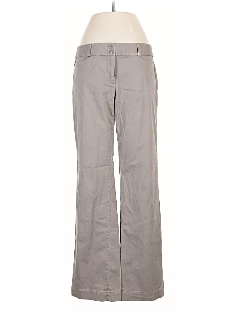 Pre-owned Ann Taylor Loft Dress Pants In Gray