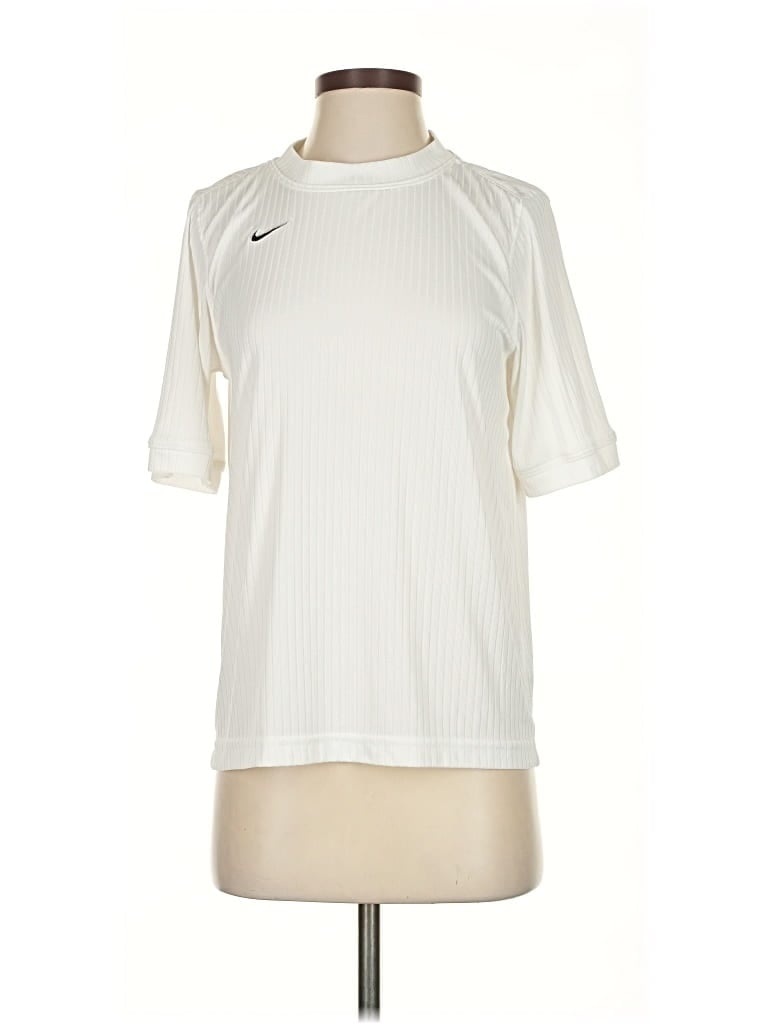 NIKE Pre-owned Short Sleeve T-shirt In White