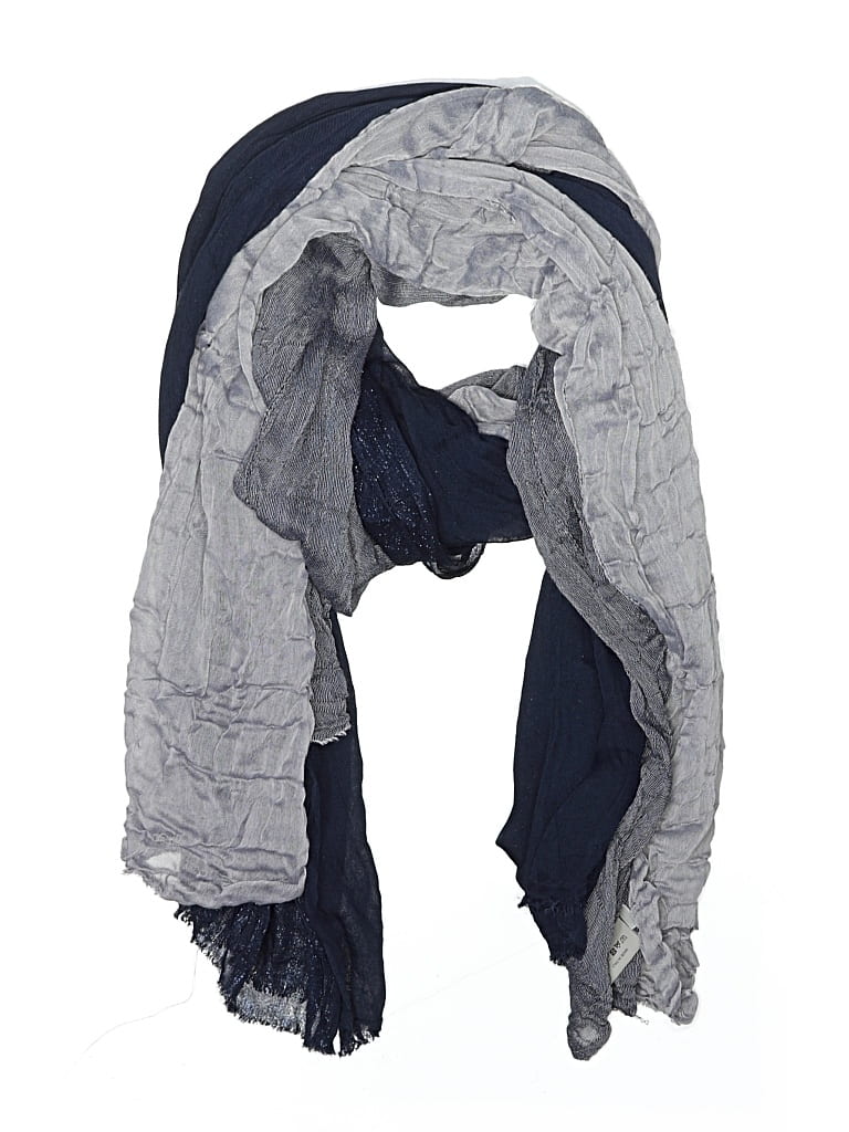 Pre-owned Assorted Brands Scarf In Blue