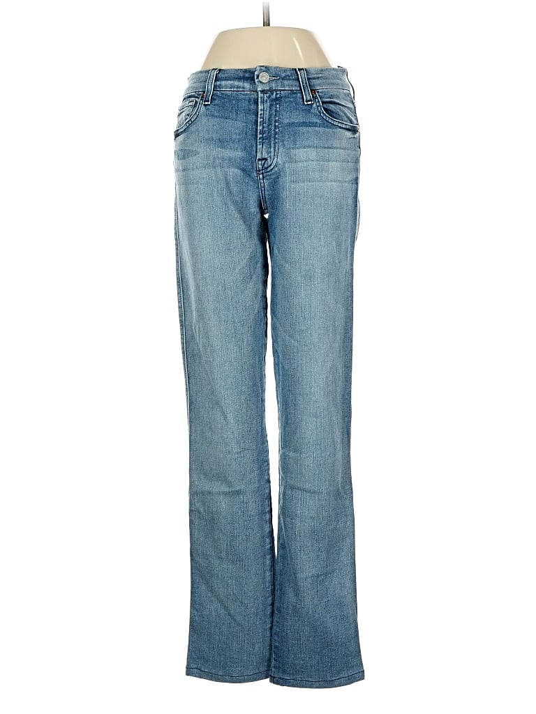 Pre-owned 7 For All Mankind Jeans In Blue