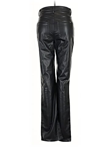 Zara Faux Leather Pants (view 2)
