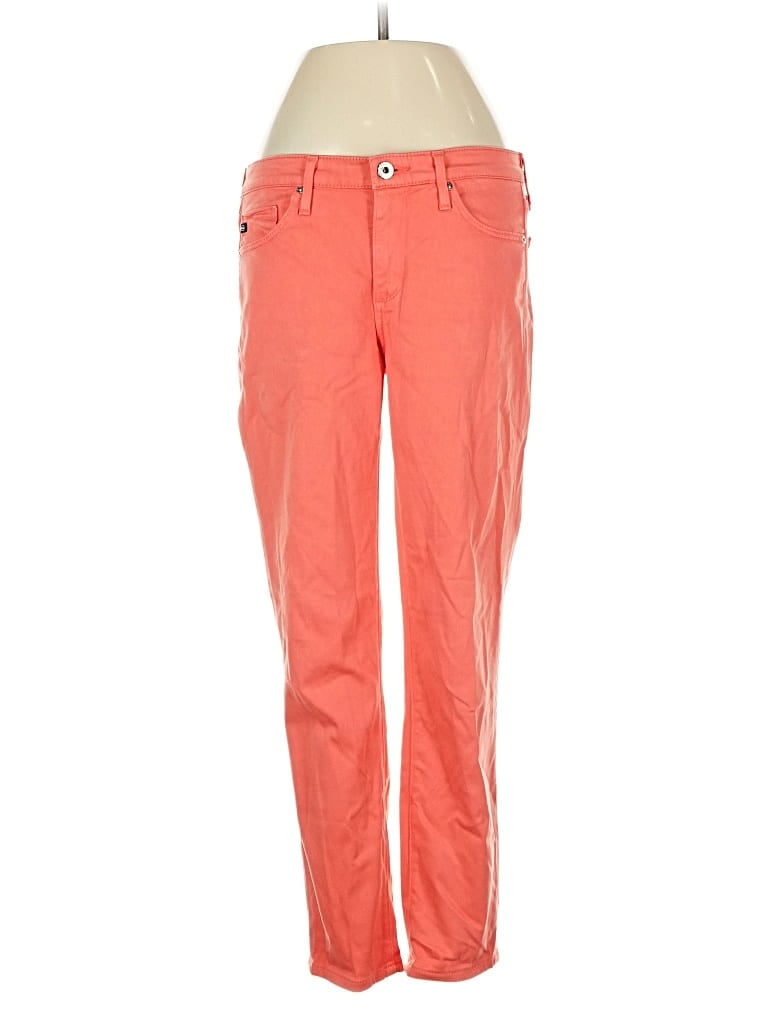 Pre-owned Adriano Goldschmied Casual Pants In Orange