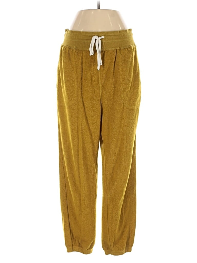Pre-owned Intimately By Free People Casual Pants In Yellow