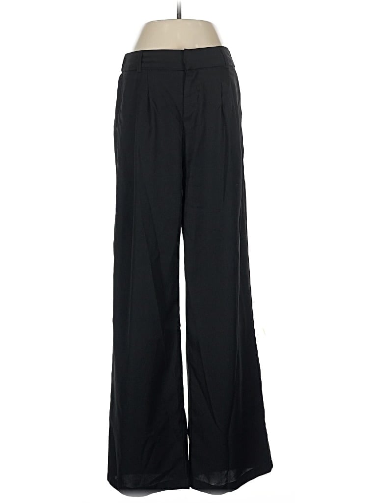 Pre-owned Unbranded Dress Pants In Black