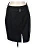 Express Solid Black Formal Skirt Size 10 - photo 1