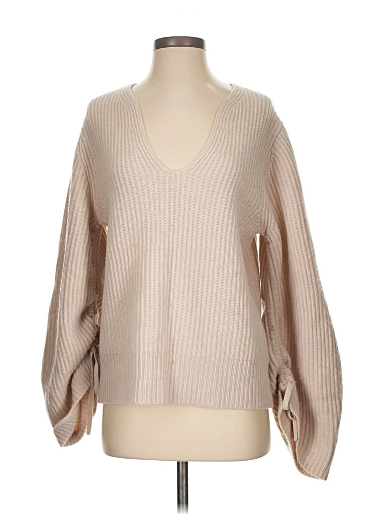 Pre-owned Brochu Walker Wool Pullover Sweater In Brown