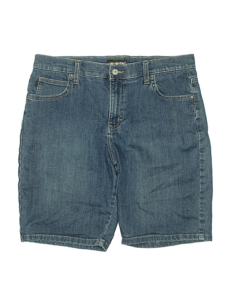 Pre-owned Lee Denim Shorts In Blue