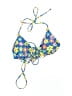 Unbranded Floral Blue Swimsuit Top Size L - photo 1