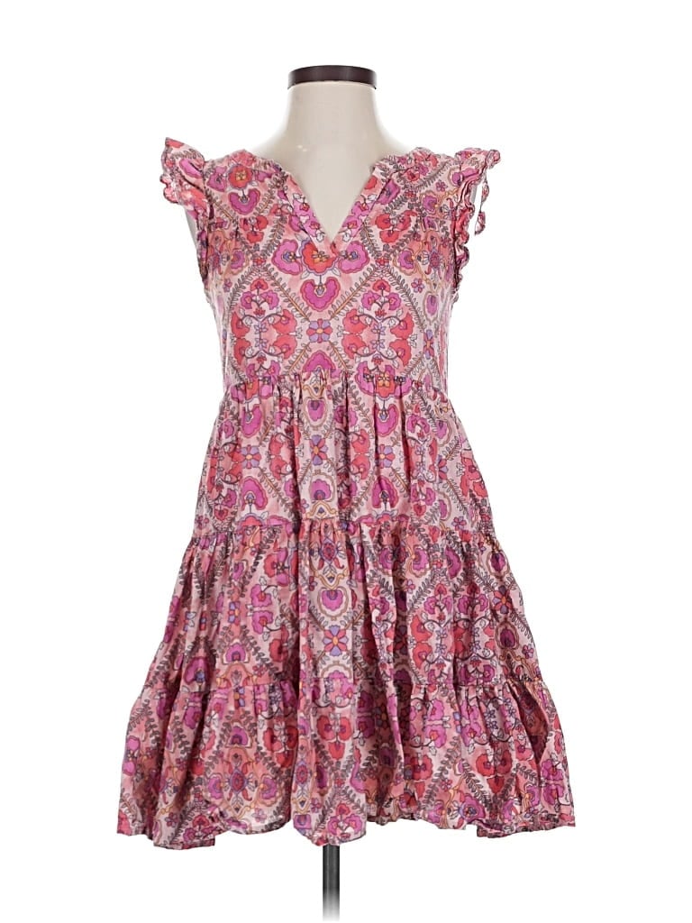 Click to view more detailed imagery on our partner's website Pre-owned Olivaceous Casual Dress In Pink