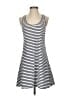J.Crew Stripes White Casual Dress Size S - photo 1