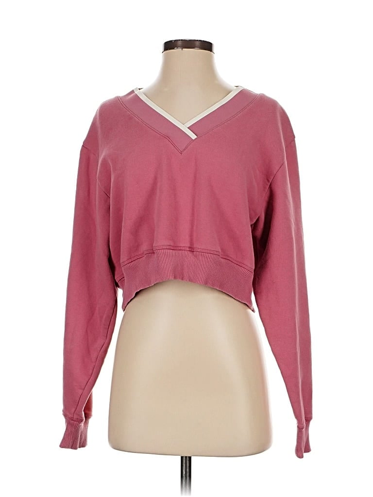 Pre-owned Victoria's Secret Pink Pullover Sweater In Pink