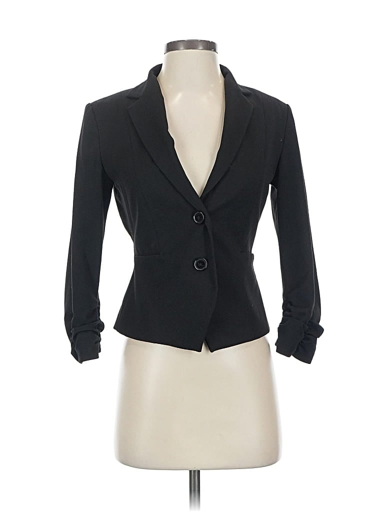 Pre-owned Express Blazer Jacket In Black