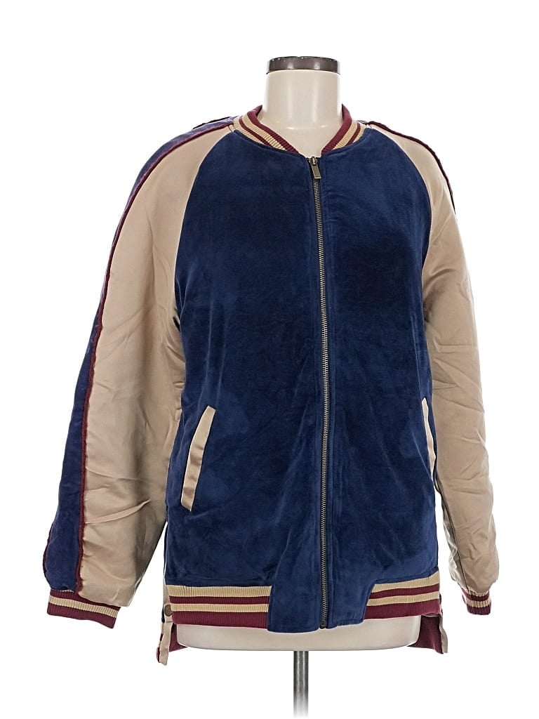 Pre-owned Assorted Brands Jacket In Blue