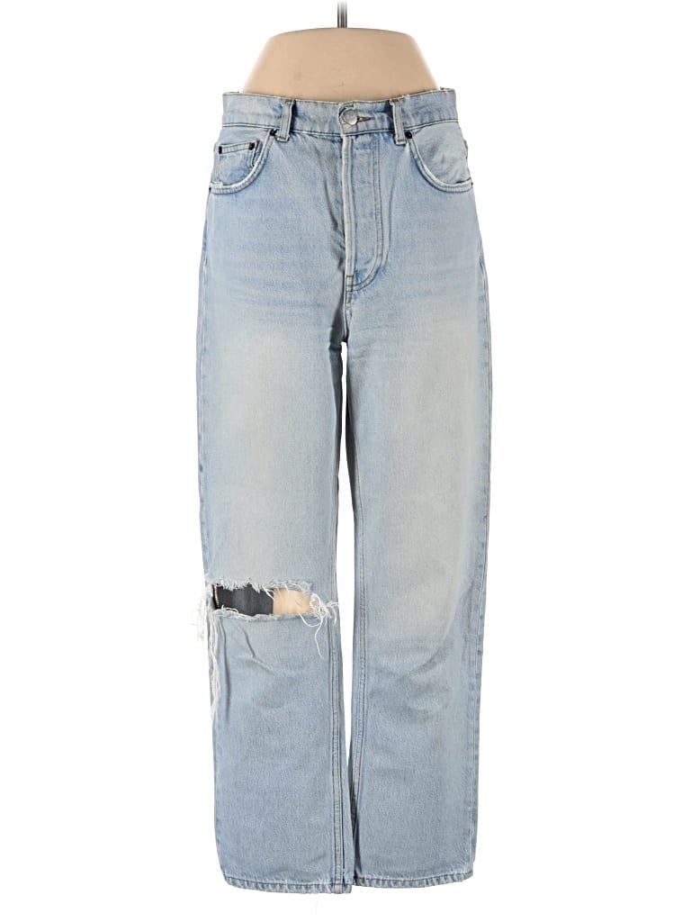 Pre-owned Reformation Jeans Jeans In Blue