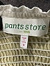 Pants Store 100% Polyurethane Ivory Shorts Size M - photo 3