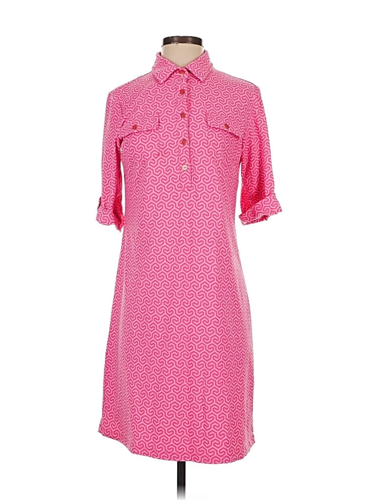 Pre-owned J. Mclaughlin Casual Dress In Pink