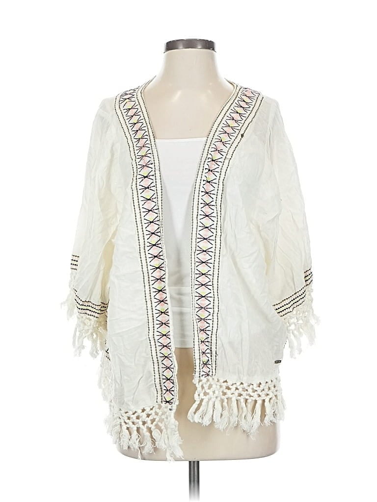 Pre-owned Rip Curl Kimono In White