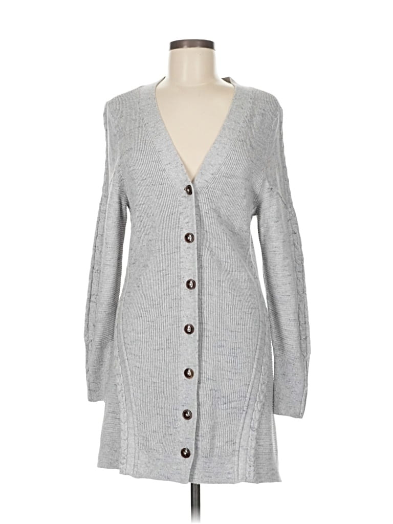 NIC + ZOE Pre-owned Cardigan Sweater In Gray