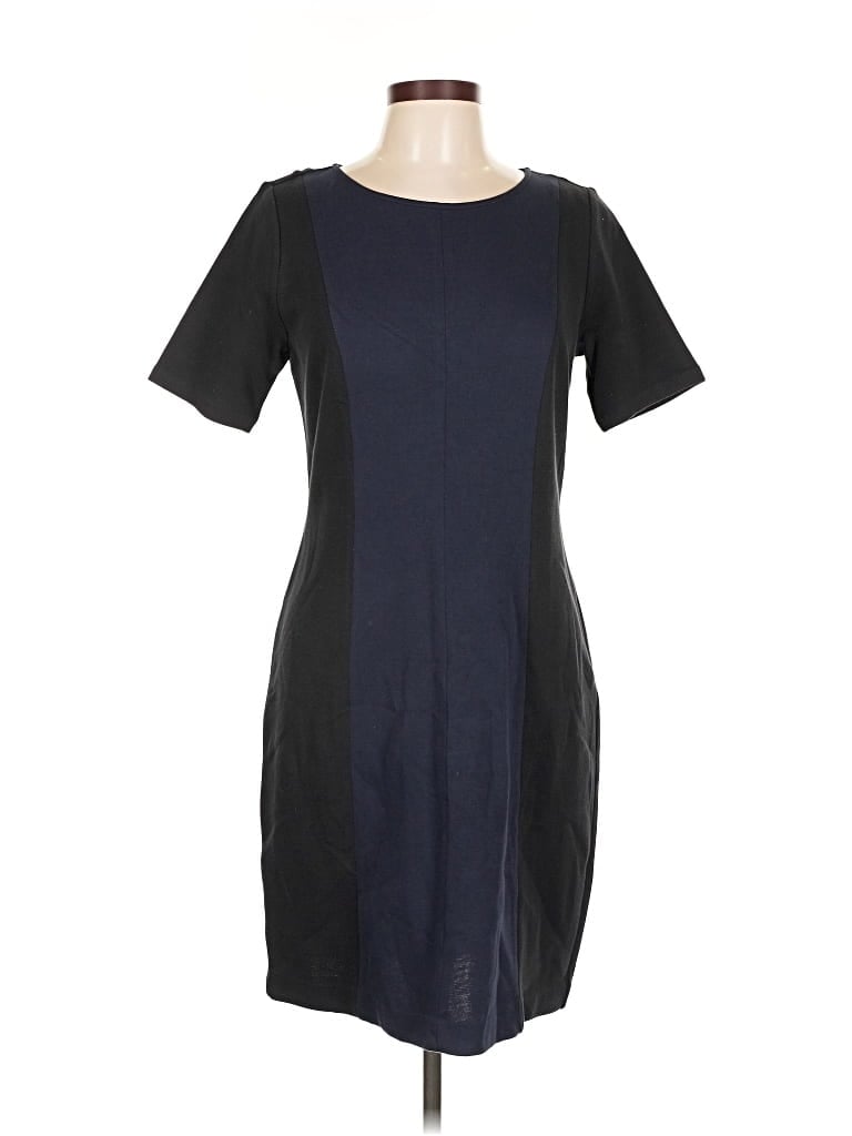 Pre-owned Ann Taylor Loft Casual Dress In Black
