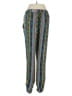 Dotti Print Blue Casual Pants Size 8 - photo 2