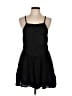 Lulus 100% Viscose Stars Black Cocktail Dress Size L - photo 1