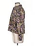Coldwater Creek 100% Cotton Floral Purple Jacket Size S (petite) - photo 5