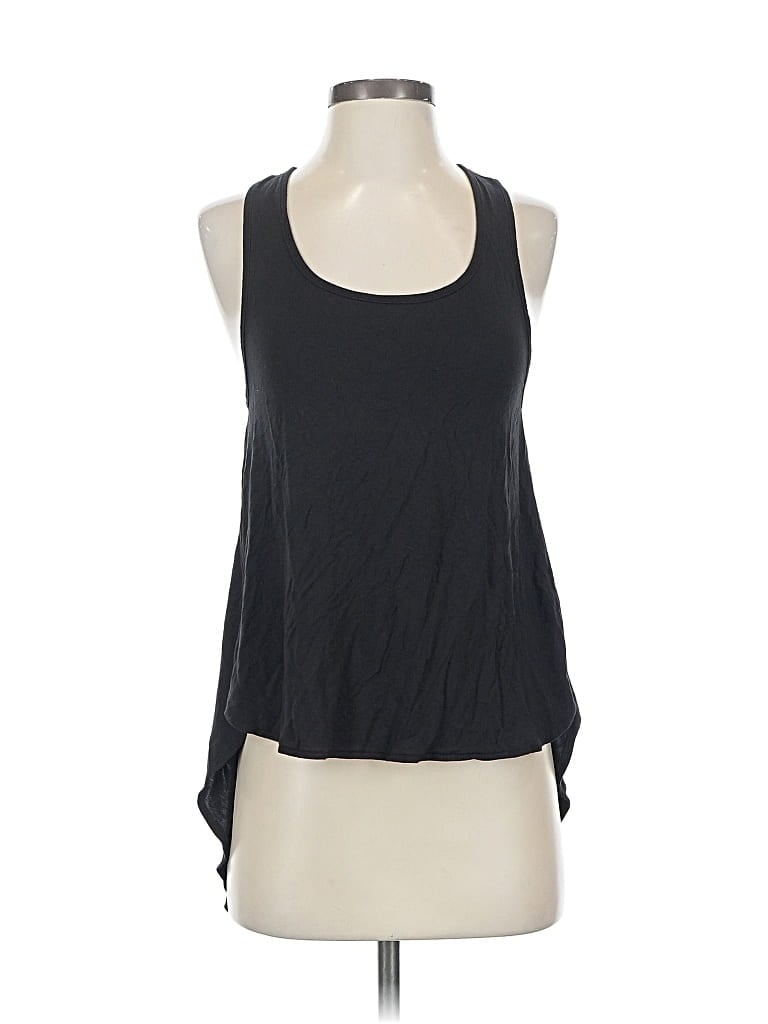 Pre-owned Icyzone Tank Top Black Halter Neckline Tops