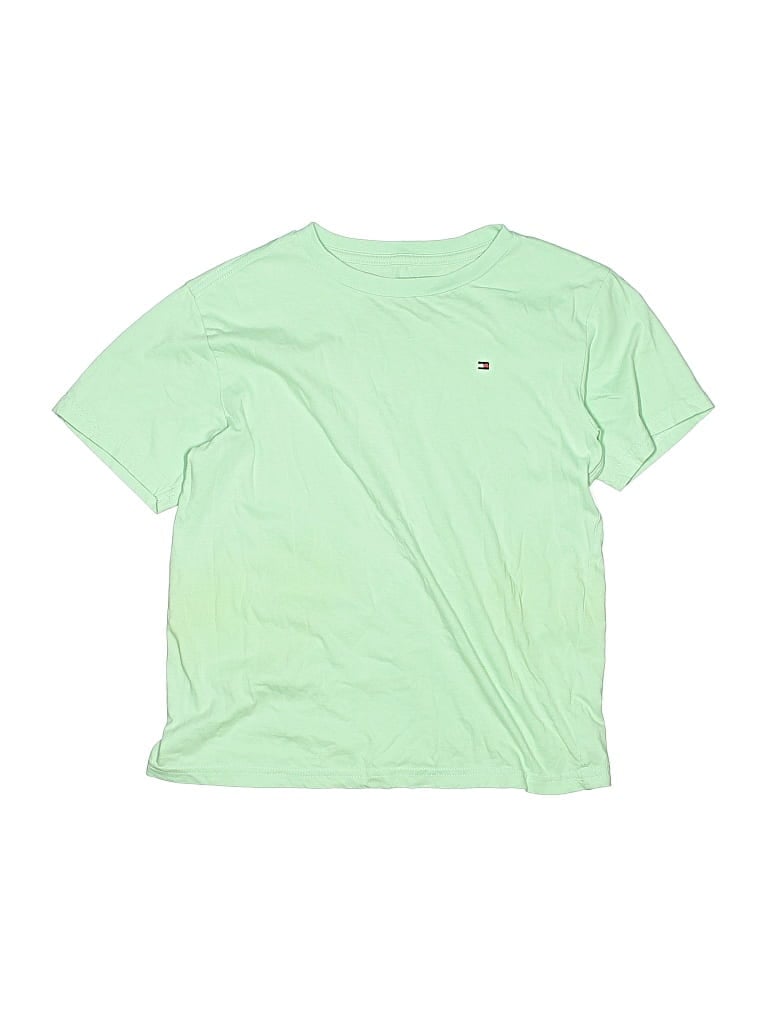 TOMMY HILFIGER Pre-owned Kids' Short Sleeve T-shirt In Green