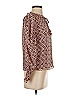 MISA Los Angeles 100% Polyester Brown Long Sleeve Blouse Size XXS - photo 4