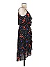 Parker 100% Polyester Floral Black Cocktail Dress Size XS - photo 4