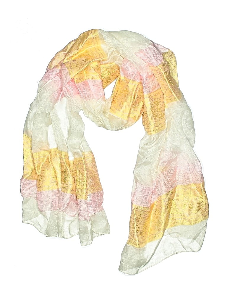 Pre-owned Unbranded Scarf In Pink