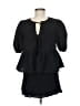 Shein 100% Polyester Black 3/4 Sleeve Blouse Size M - photo 2