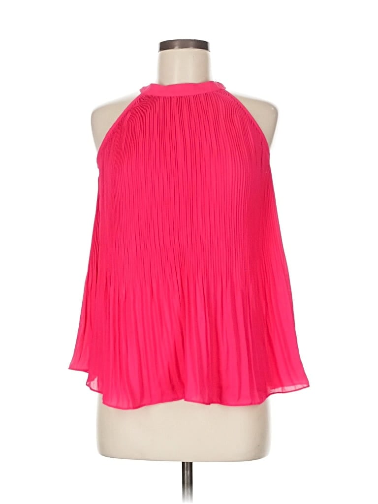 Sugar Lips Sleeveless Blouse In Pink