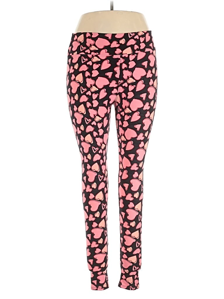 Pre-owned Lularoe Active Pants In Pink