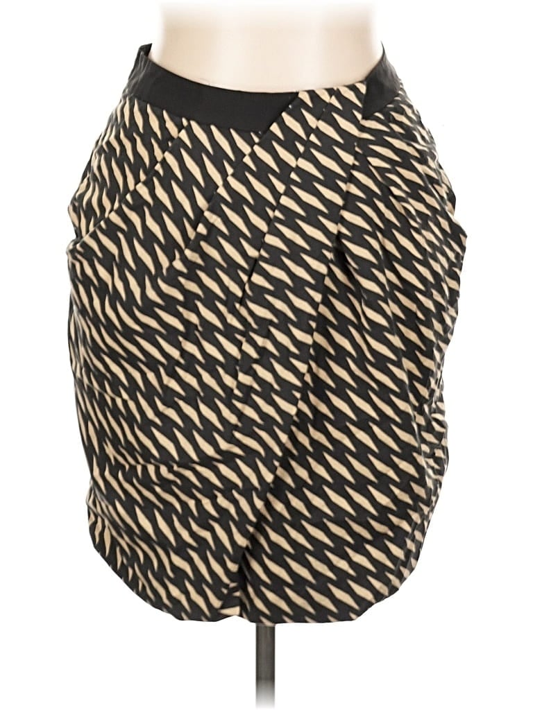 Pre-owned Fei Casual Skirt In Black