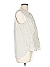 Rafaella Silver Sleeveless Blouse Size L - photo 4