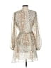 Unbranded Animal Print Tan Cocktail Dress Size S - photo 2