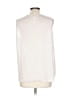 White Label The White Company 100% Polyester Ivory Sleeveless Blouse Size 10 - photo 2