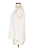 White Label The White Company 100% Polyester Ivory Sleeveless Blouse Size 10 - photo 5