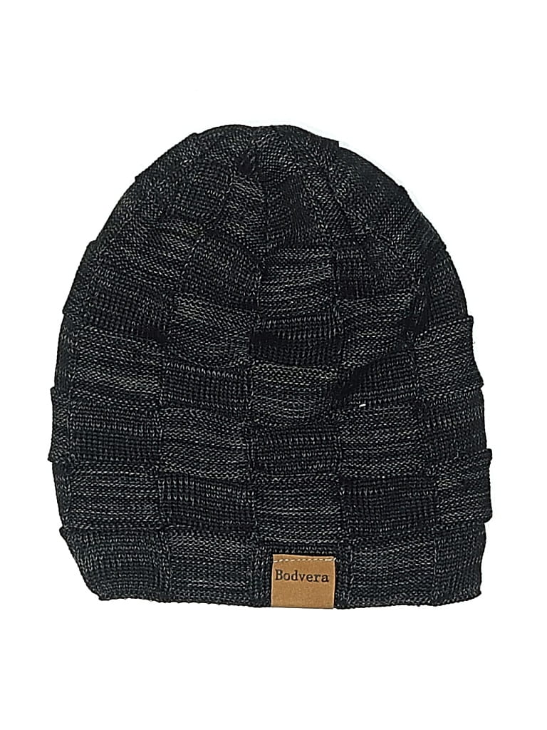 Pre-owned Assorted Brands Beanie Hat In Black