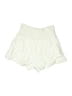 Pants Store 100% Polyurethane Ivory Shorts Size M - photo 2