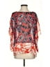 MICHAEL Michael Kors 100% Polyester Orange 3/4 Sleeve Blouse Size S - photo 1