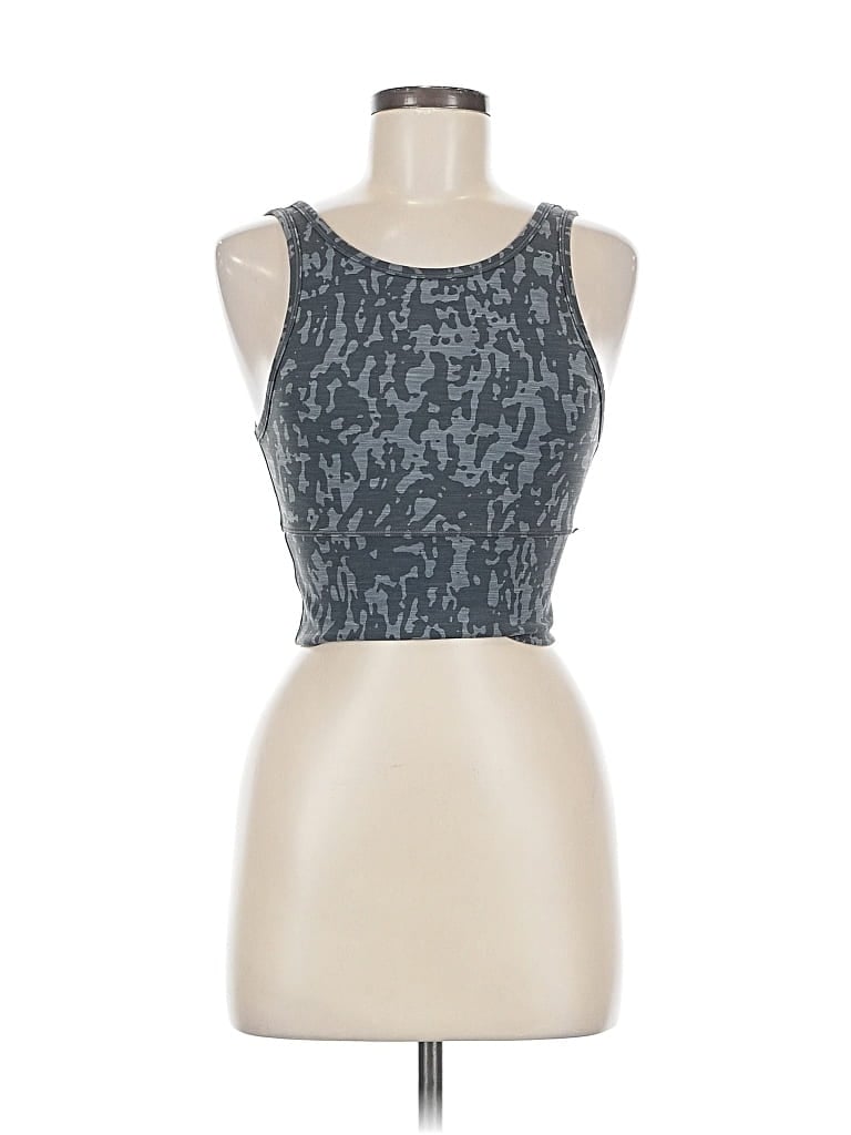Pre-owned Lululemon Athletica Active Tank Top In Gray