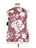 Torrid Burgundy Sleeveless Top Size 3X Plus (3) - photo 2