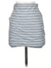 Atmosphere Stripes Gray Casual Skirt Size 4 - photo 1