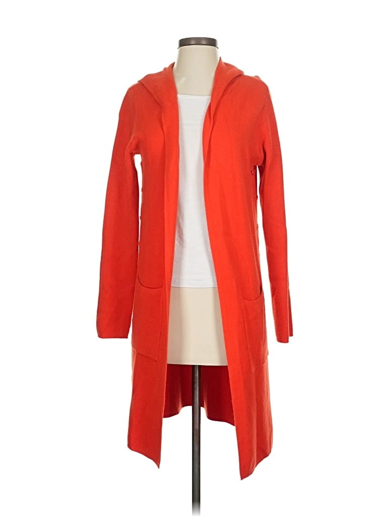 Pre-owned Assorted Brands Cardigan Sweater In Red