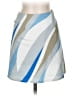 Princess Polly 100% Polyester Graphic Blue White Casual Skirt Size 2 - photo 1